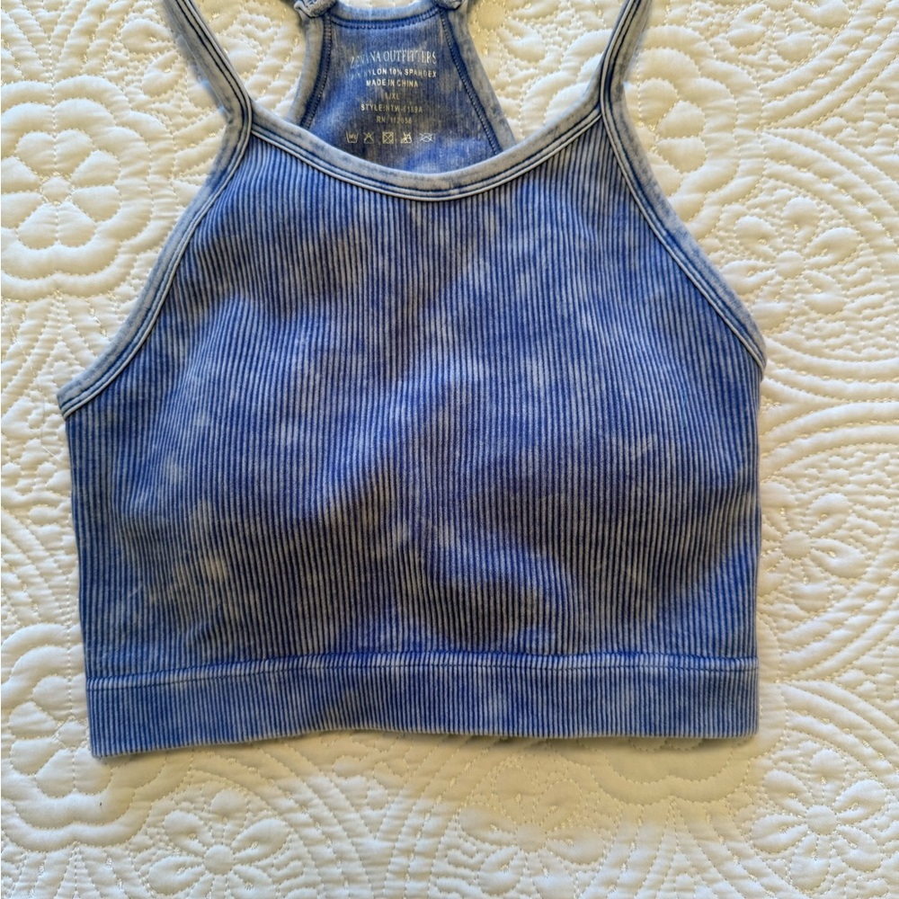 Zenana Outfitters Blue Brami Top